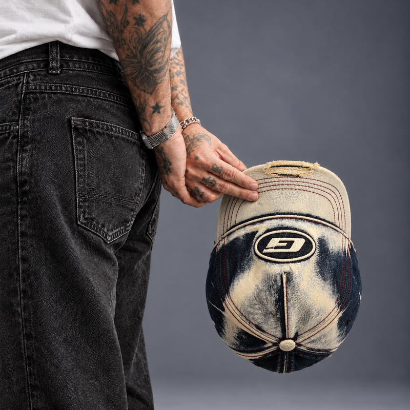 WASHED EGO CAP