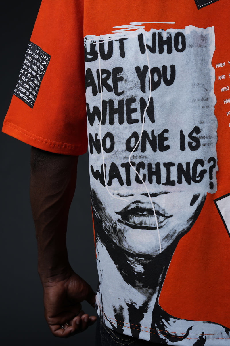 WHO ARE YOU T-SHIRT